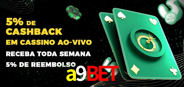 Promoções do cassino ao Vivo a9bet